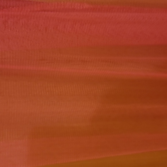 Pink Sheer Overlay Skirt - Picture 5 of 5